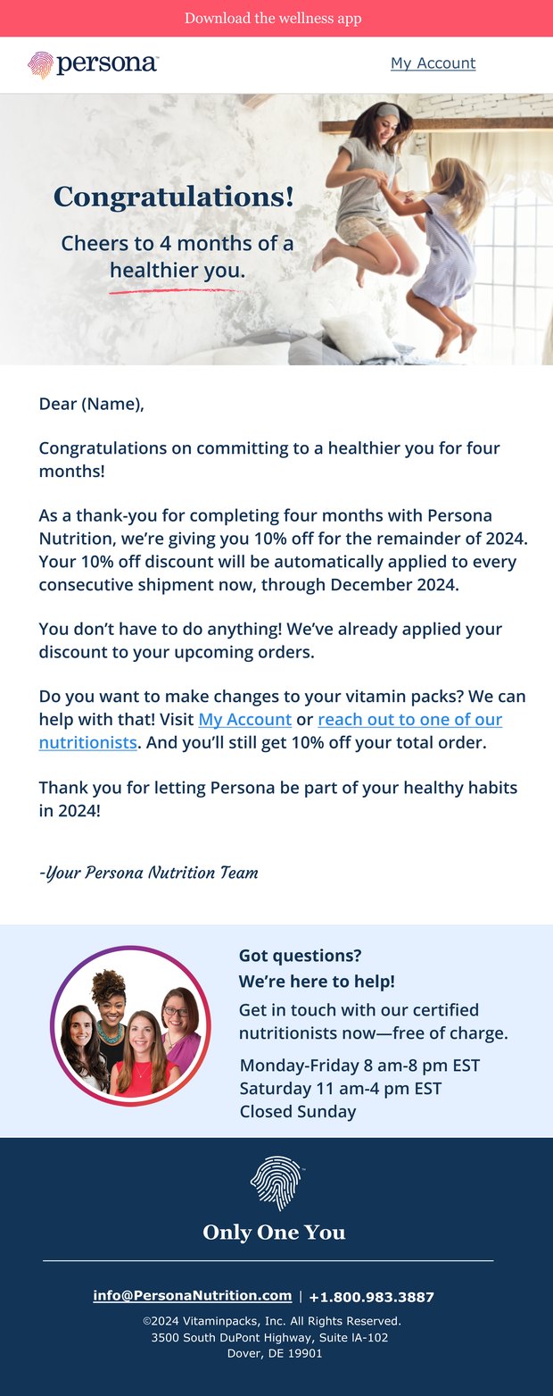 Old Persona email 1