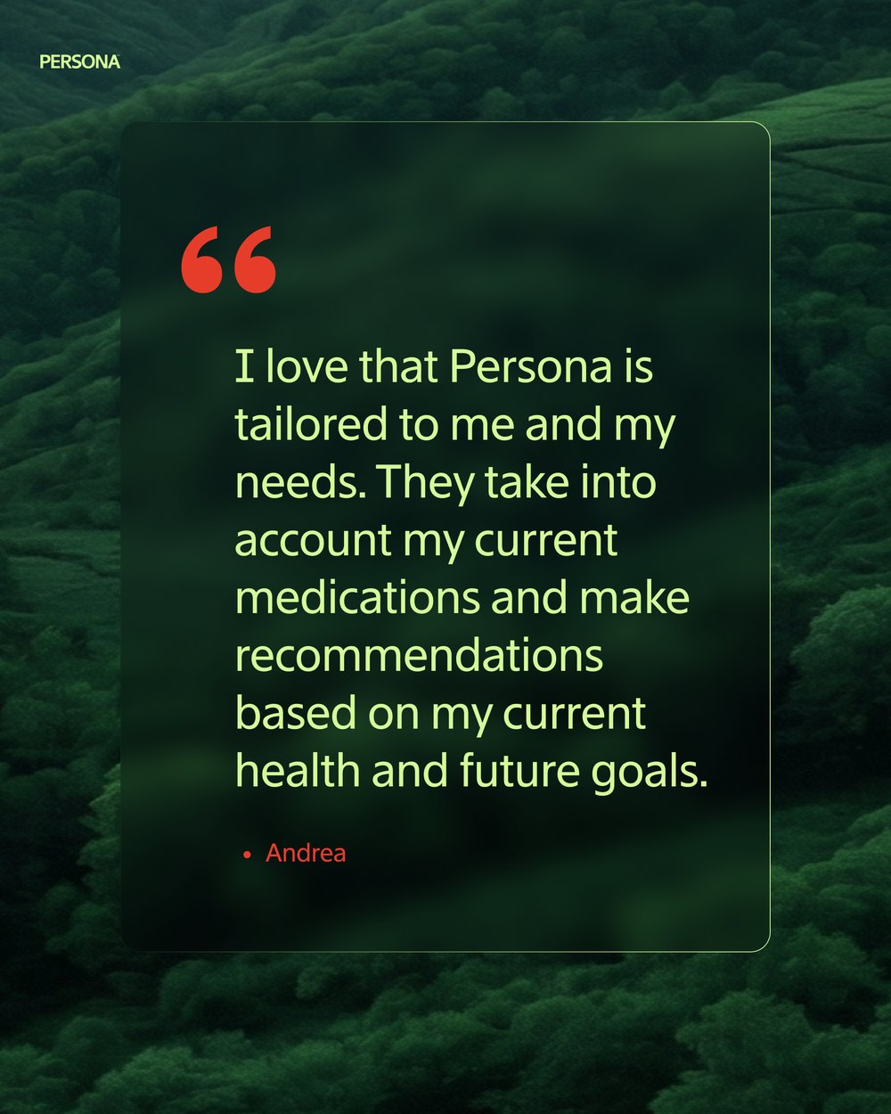 Persona social proof post