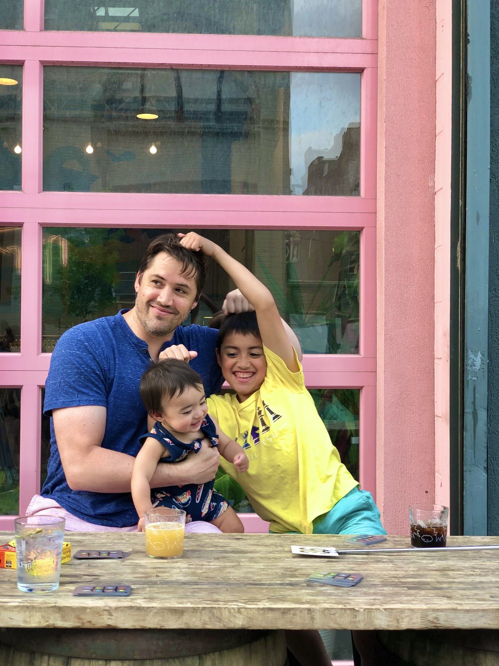 Abby with her family